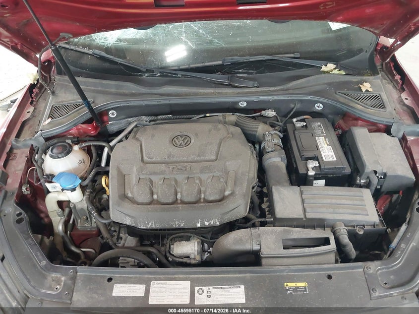 2018 Volkswagen Passat 2.0T Se VIN: 1VWBA7A37JC025711 Lot: 45595170