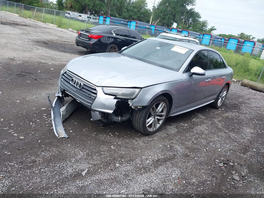 Vin: waukmaf44hn048738, lot: 46093561, audi a4 season of audi ultra premium 20172