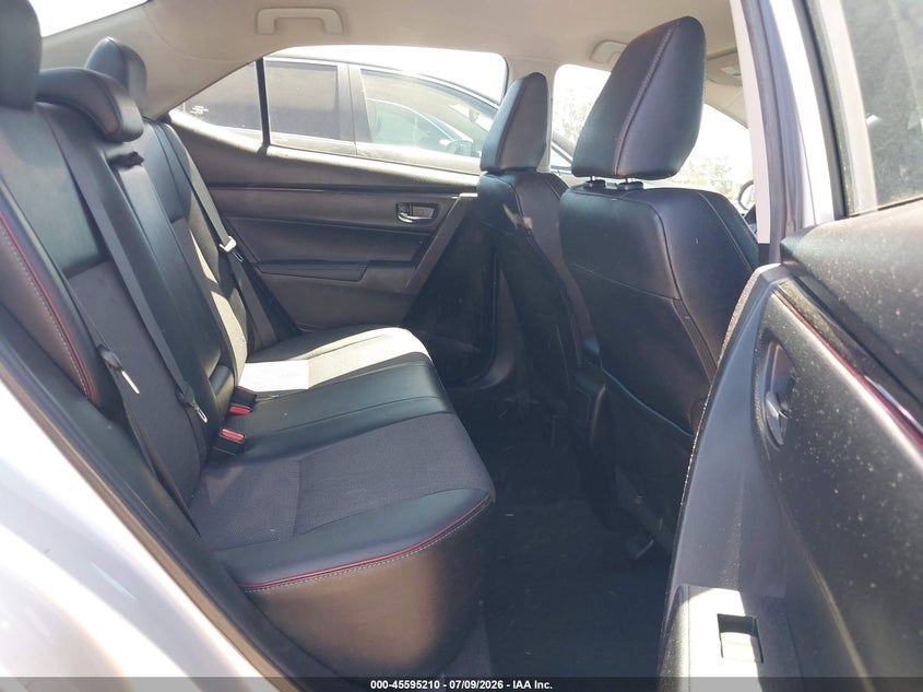 2017 TOYOTA COROLLA SEDAN 1.8L I-4 DOHC, VVT, 132HP