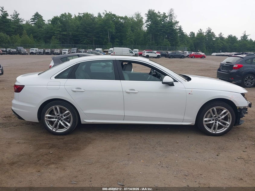 2021 Audi A4 Premium Plus 45 Tfsi S Line Quattro S Tronic VIN: WAUEAAF47MN003633 Lot: 45595212