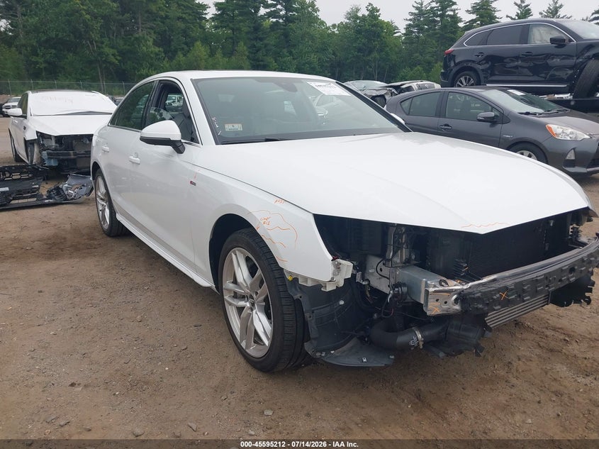 2021 Audi A4 Premium Plus 45 Tfsi S Line Quattro S Tronic VIN: WAUEAAF47MN003633 Lot: 45595212