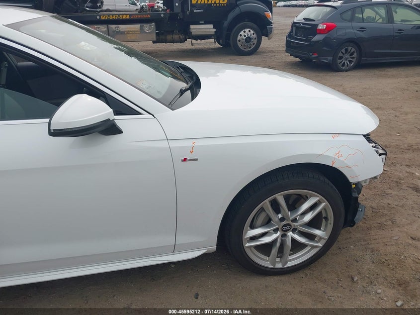 2021 Audi A4 Premium Plus 45 Tfsi S Line Quattro S Tronic VIN: WAUEAAF47MN003633 Lot: 45595212