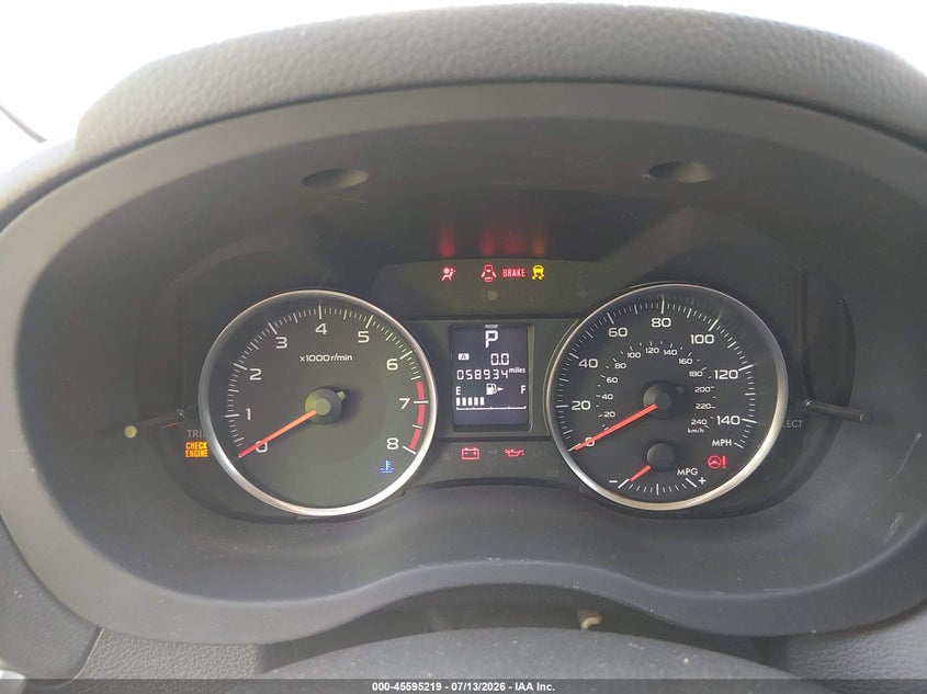 2016 SUBARU CROSSTREK auction photo 7