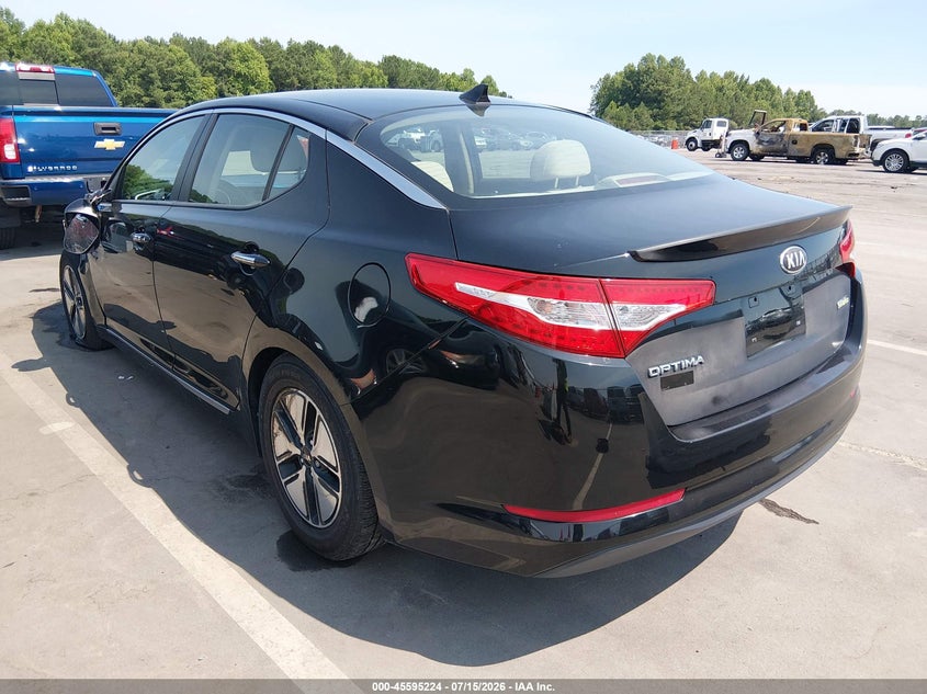 Vin: knagm4ad0c5027909, lot: 46093601, kia optima hybrid ex 20123
