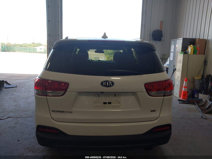 2018 Kia Sorento 2.4L Lx VIN: 5XYPGDA32JG415696 Lot: 45595238
