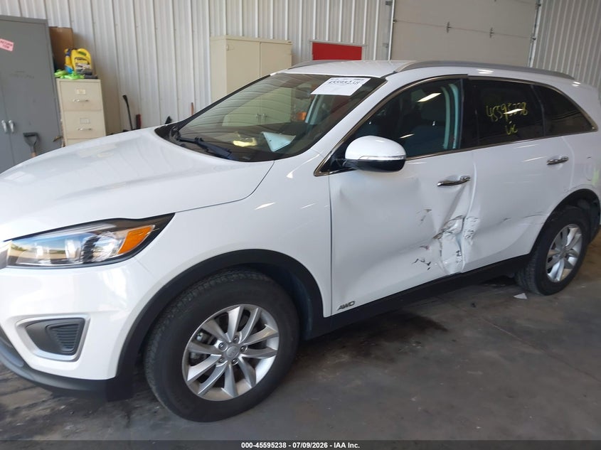2018 Kia Sorento 2.4L Lx VIN: 5XYPGDA32JG415696 Lot: 45595238