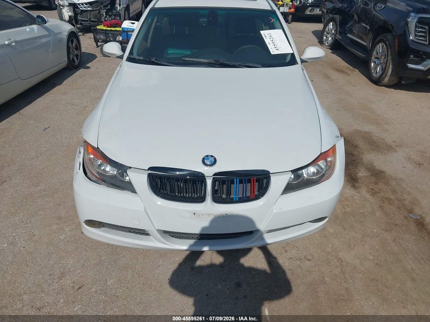 2008 BMW 328I VIN: WBAVA37568NL54011 Lot: 45595261