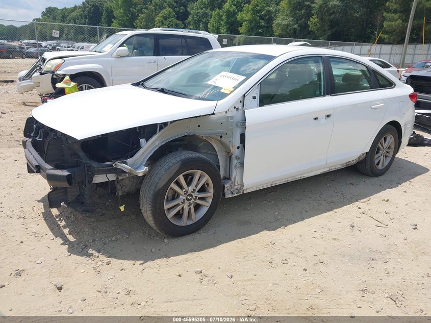 2015 Hyundai Sonata, Front End, IAAI, VIN 5NPE24AF2FH138208 — photo 2