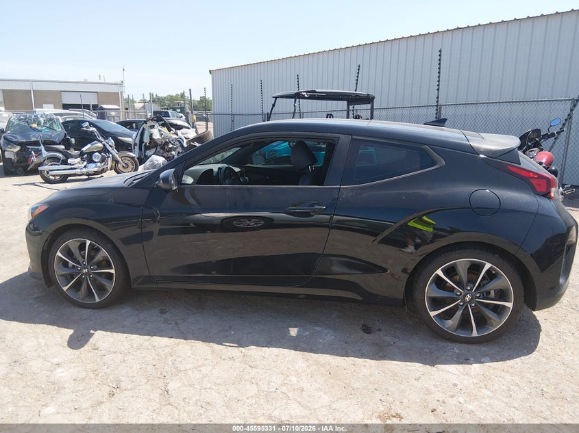 2019 Hyundai Veloster 2.0 Premium VIN: KMHTG6AF2KU008980 Lot: 45595331
