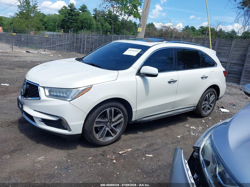 2017 Acura Mdx Advance Package VIN: 5FRYD4H89HB034149 Lot: 45595339
