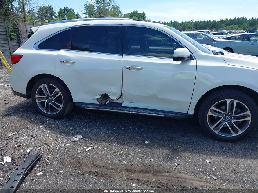2017 Acura Mdx Advance Package VIN: 5FRYD4H89HB034149 Lot: 45595339