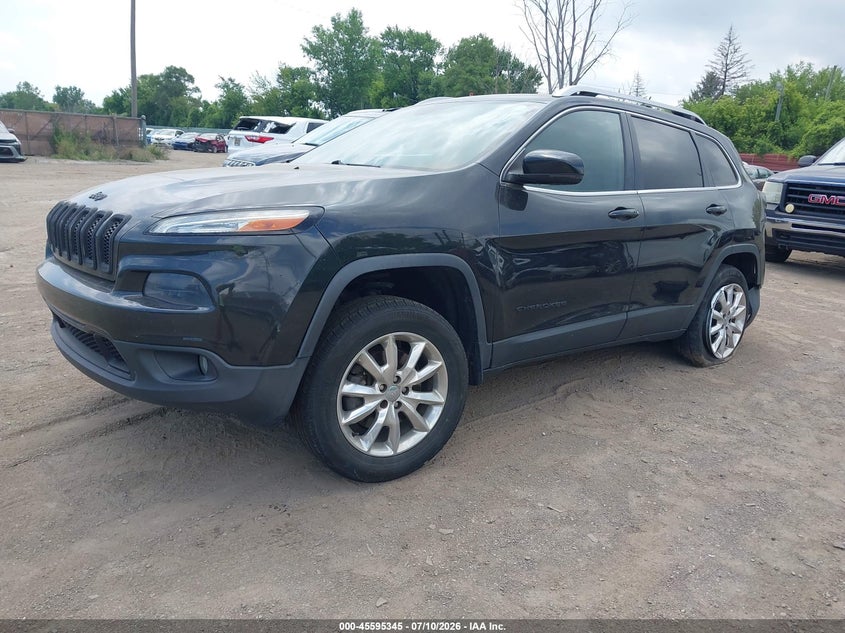2014 Jeep Cherokee, Right Side, IAAI, VIN 1C4PJMDS1EW191124 — photo 2