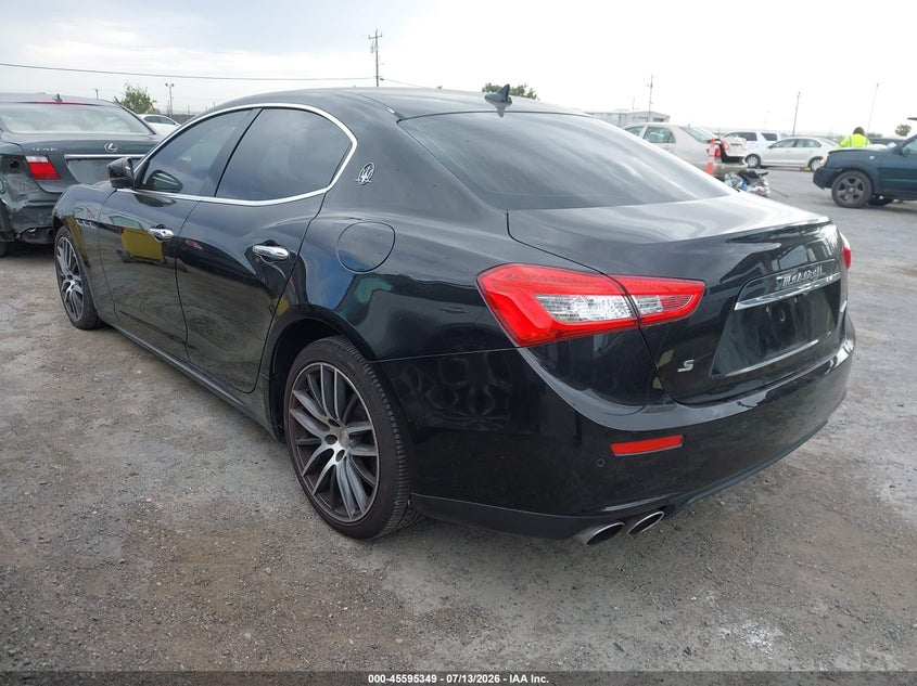 MASERATI GHIBLI 2017 VIN ZAM57RSA1H1240851