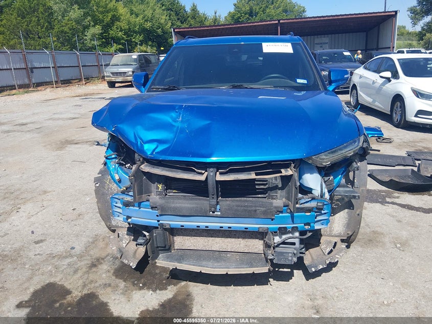 2020 Chevrolet Blazer Fwd Rs VIN: 3GNKBERS0LS549187 Lot: 45595350