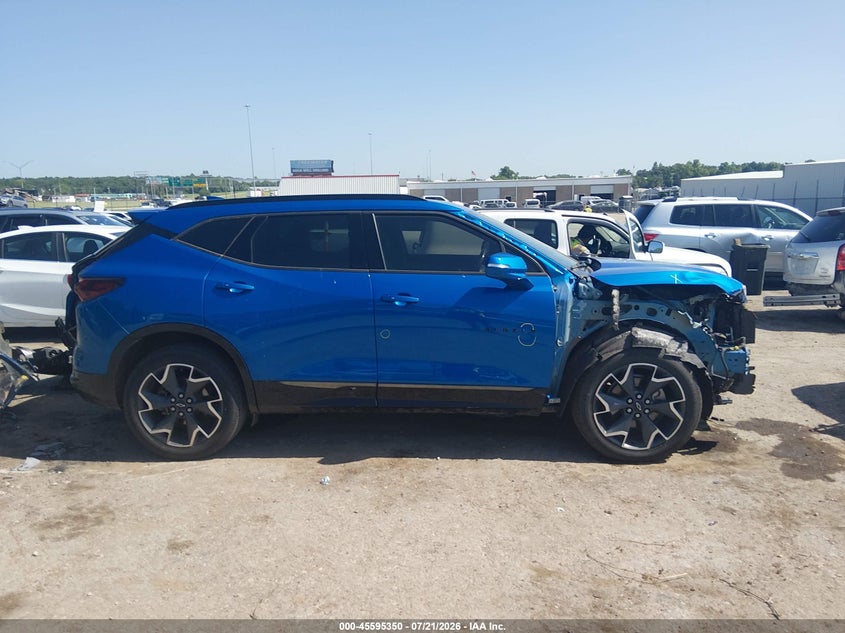 2020 Chevrolet Blazer Fwd Rs VIN: 3GNKBERS0LS549187 Lot: 45595350