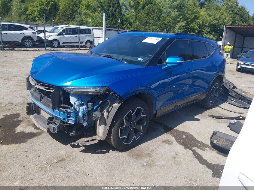2020 Chevrolet Blazer Fwd Rs VIN: 3GNKBERS0LS549187 Lot: 45595350