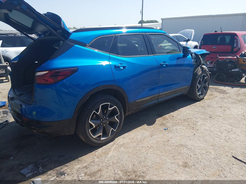 2020 Chevrolet Blazer Fwd Rs VIN: 3GNKBERS0LS549187 Lot: 45595350
