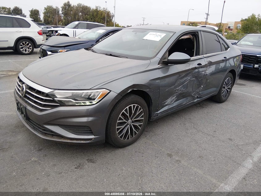 2021 Volkswagen Jetta 1.4T R-Line/1.4T Se/S, Левый бок, IAAI, VIN 3VWC57BU0MM035757 — фото 2