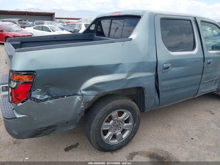 2007 Honda Ridgeline Rtx VIN: 2HJYK16337H530839 Lot: 45595359