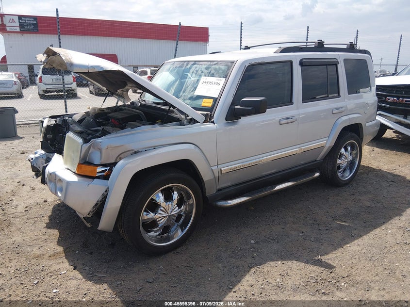 Vin: 1j4rh4gk0ac157410, lot: 46093773, jeep commander sport 20102