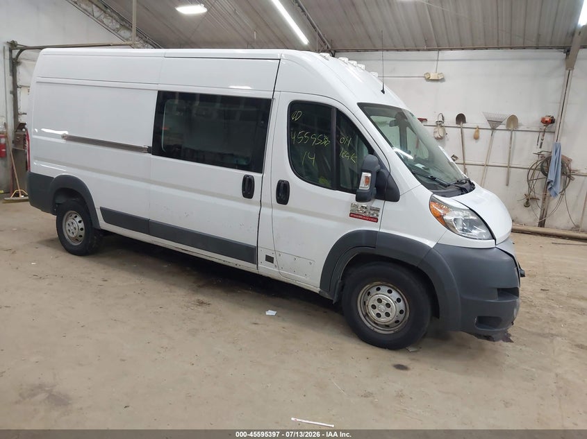 Vin: 3c6trvdg4ee123927, lot: 46093774, ram promaster 2500 high roof 2014 img_1