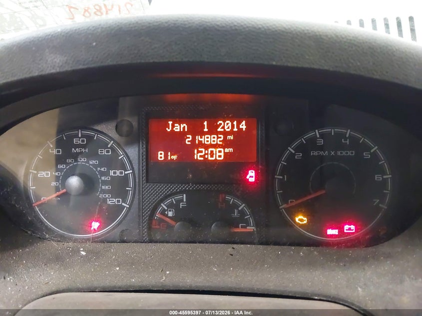 2014 RAM PROMASTER 2500 auction photo 7
