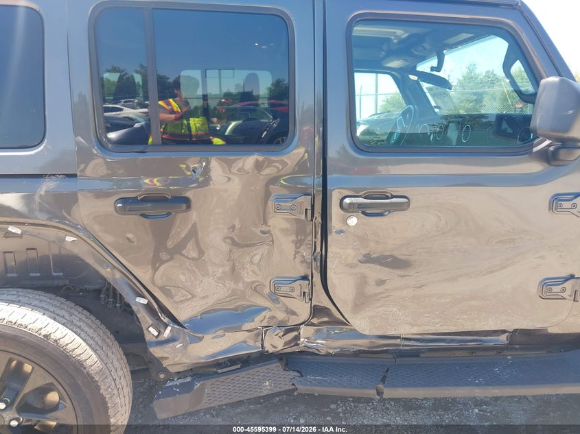 2021 Jeep Wrangler 4Xe Unlimited Sahara 4X4 VIN: 1C4JJXP69MW859952 Lot: 45595399