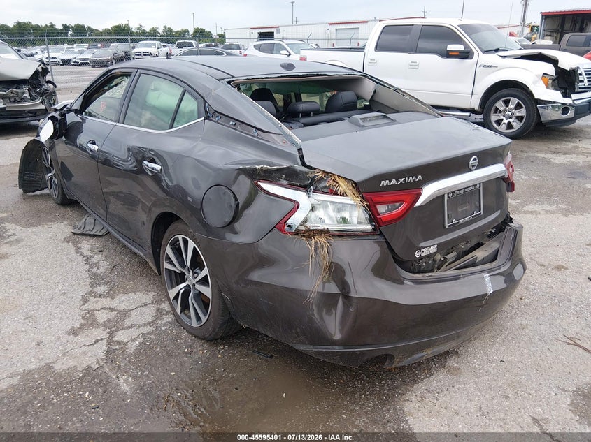 Vin: 1n4aa6ap0gc404625, lot: 46093778, nissan maxima 3.5 platinum 20163