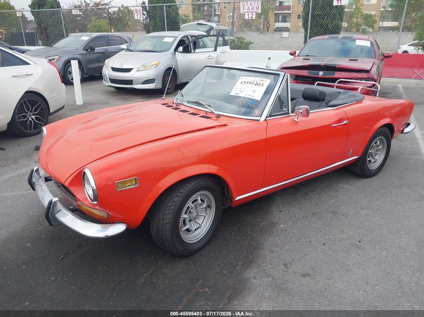 1974 FIAT 124 auction photo 2