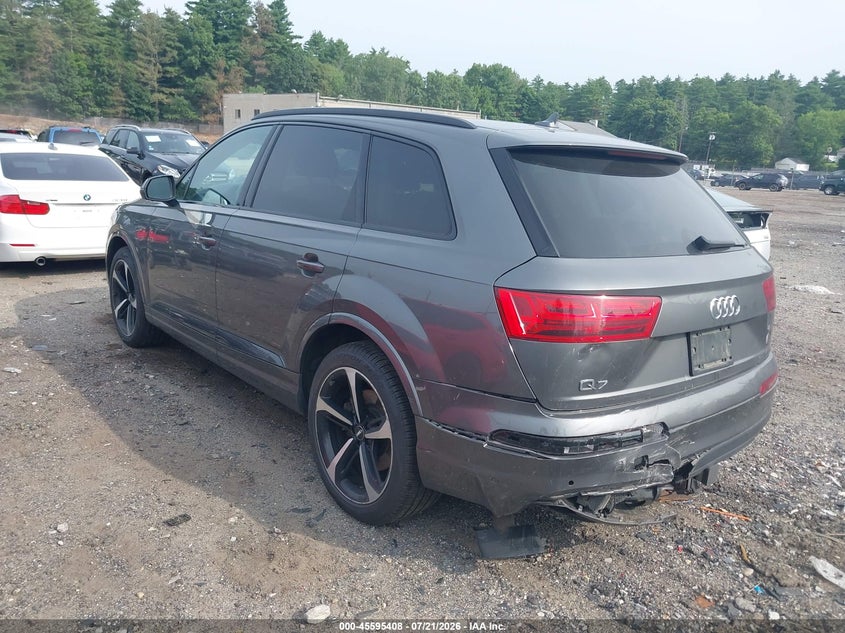 Vin: wa1vabf72kd019478, lot: 46093785, audi q7 55 premium 20193