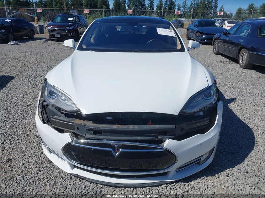 2014 Tesla Model S P85 VIN: 5YJSA1H12EFP34060 Lot: 45595420