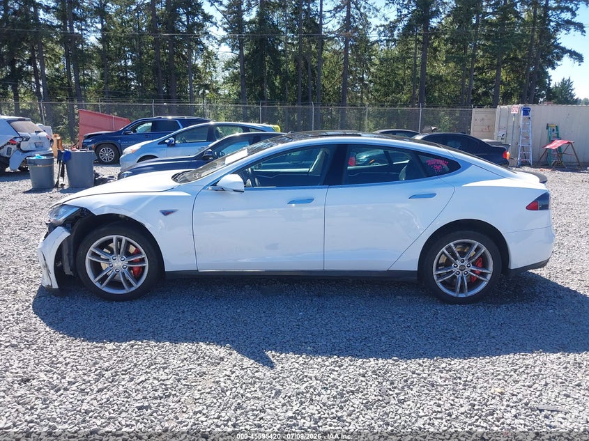 2014 Tesla Model S P85 VIN: 5YJSA1H12EFP34060 Lot: 45595420