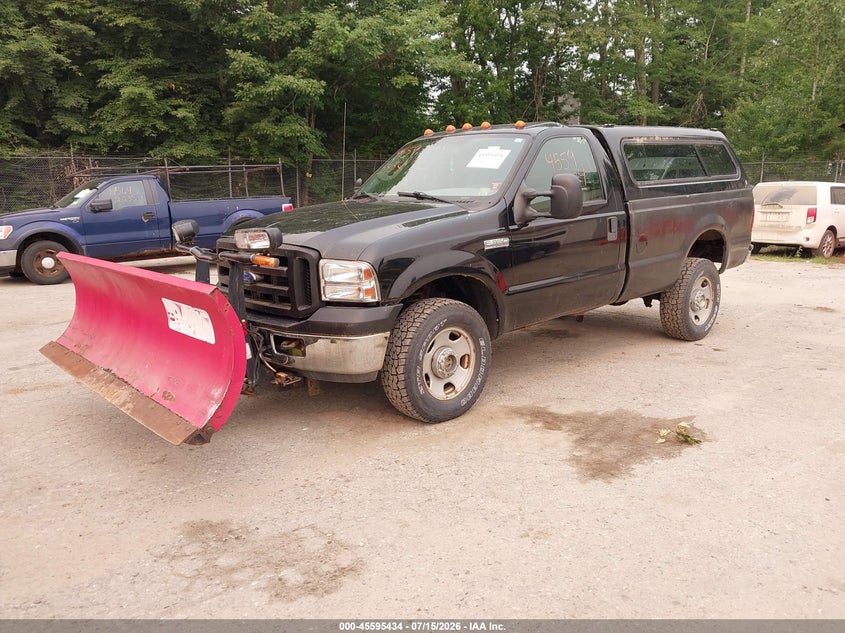 2005 Ford F350, Стихия, IAAI, VIN 1FTWF31505EB32741 — фото 2