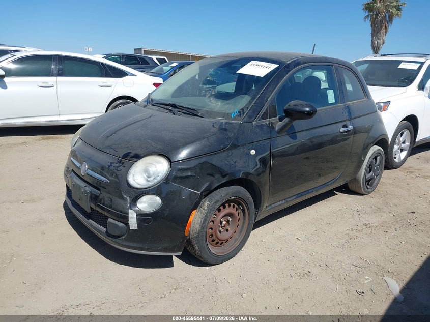 2014 FIAT 500 HATCHBACK 1.4L I-4 VVT, 101HP