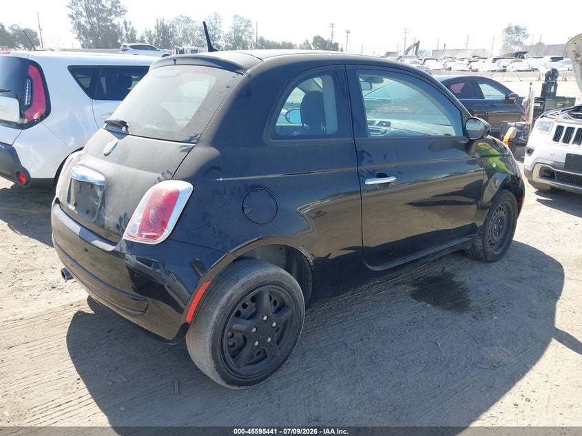 2014 FIAT 500 HATCHBACK 1.4L I-4 VVT, 101HP
