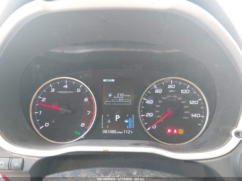 2018 MITSUBISHI ECLIPSE CROSS auction photo 7