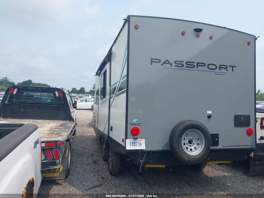 2021 KEYSTONE RV PASSPORT auction photo 3
