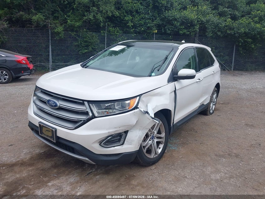 Vin: 2fmpk4k83jbc30596, lot: 46093874, ford edge titanium 20182