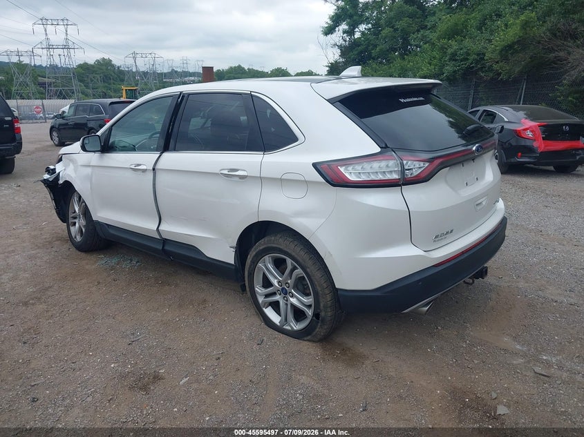 Vin: 2fmpk4k83jbc30596, lot: 46093874, ford edge titanium 20183