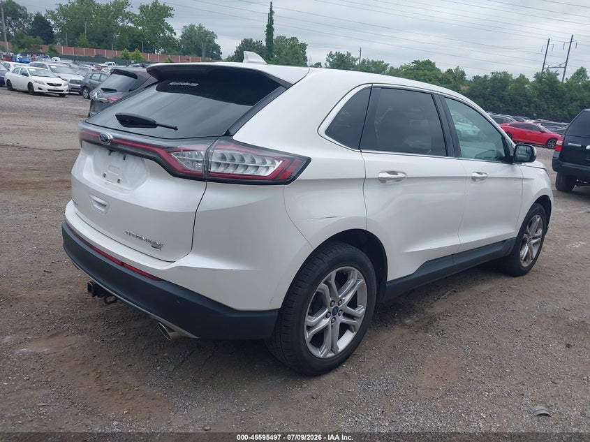 Vin: 2fmpk4k83jbc30596, lot: 46093874, ford edge titanium 20184