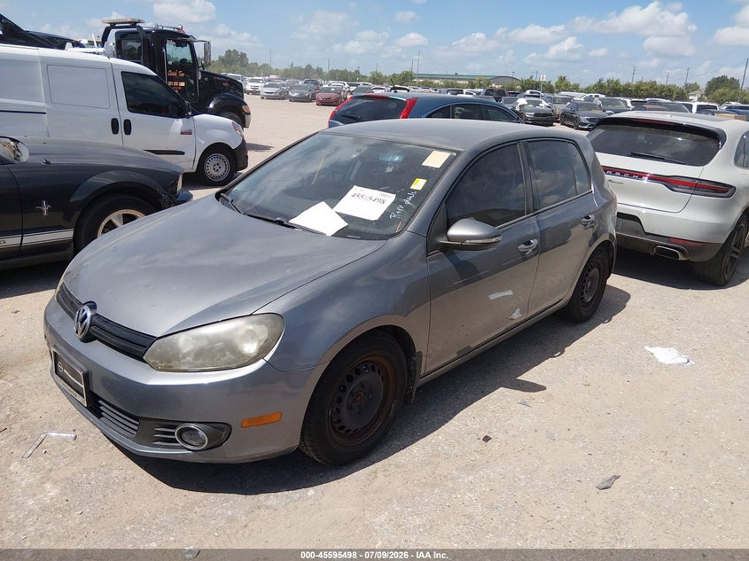 VOLKSWAGEN GOLF 2012 VIN WVWDM7AJ2CW279099