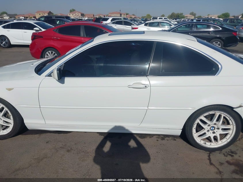 BMW 330CI 2004 VIN WBABD53424PL11822