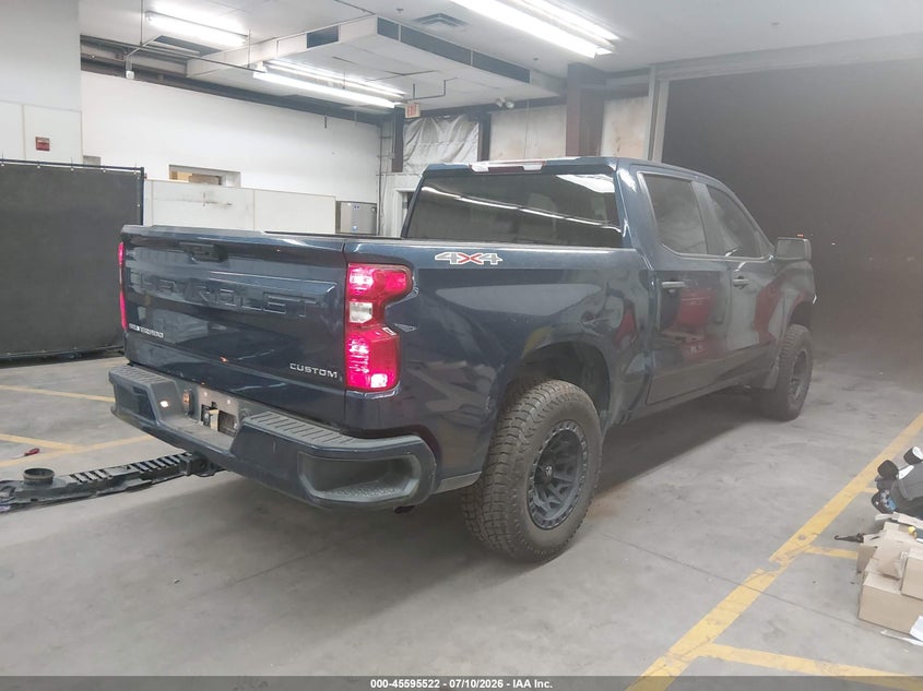 2022 CHEVROLET SILVERADO 1500 auction photo 4