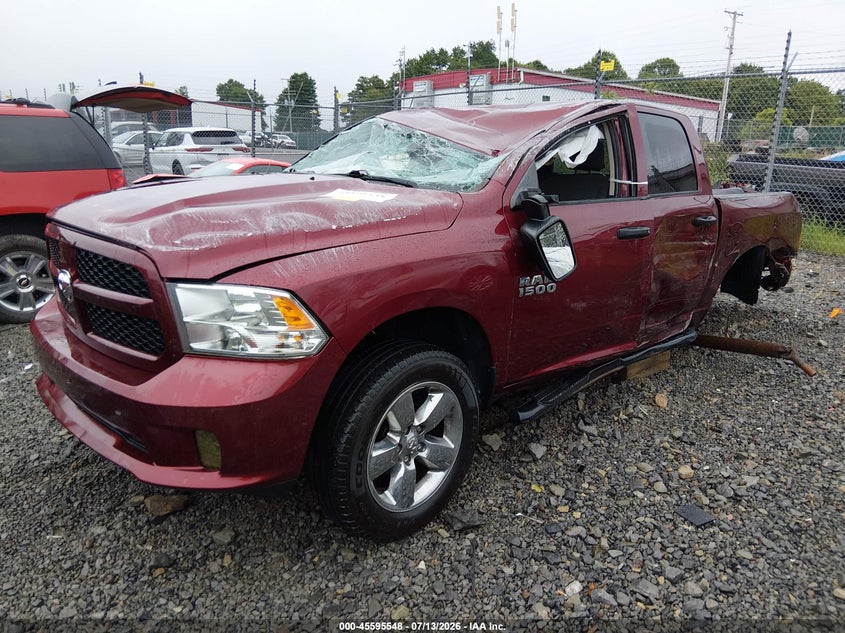 Vin: 1c6rr7kg6hs687752, lot: 46093925, ram 1500 express  4x4 5'7 box 20172