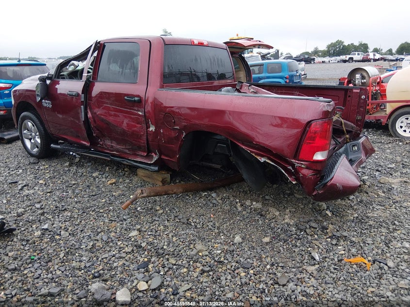 Vin: 1c6rr7kg6hs687752, lot: 46093925, ram 1500 express  4x4 5'7 box 20173