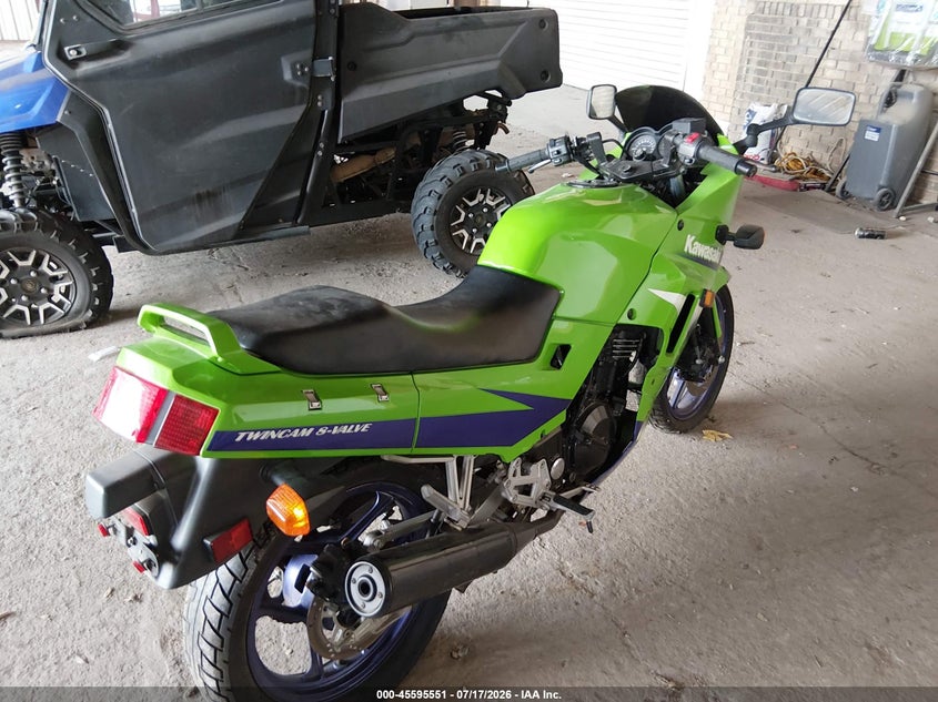 1999 Kawasaki Ex250 F VIN: JKAEXMF18XA063273 Lot: 45595551