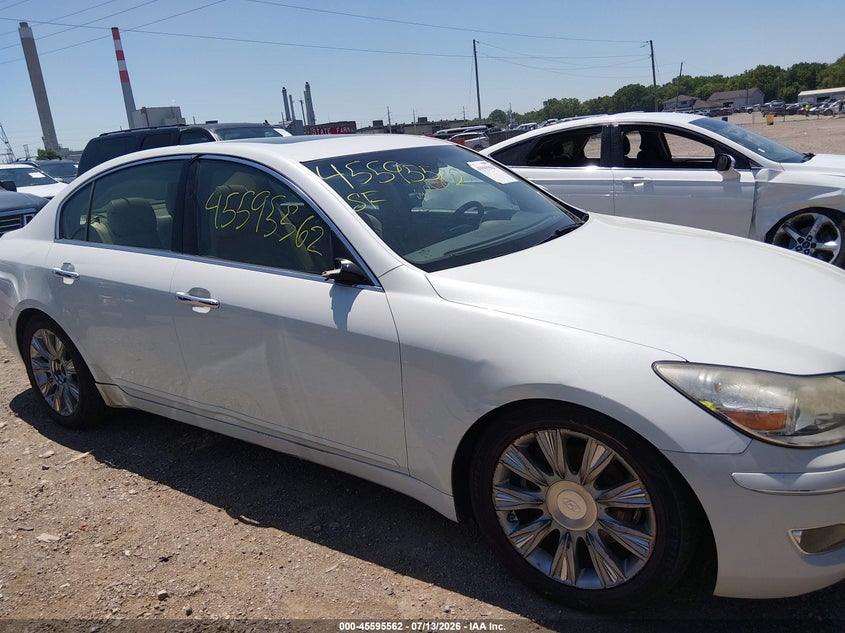 2009 Hyundai Genesis 3.8 VIN: KMHGC46E19U043215 Lot: 45595562