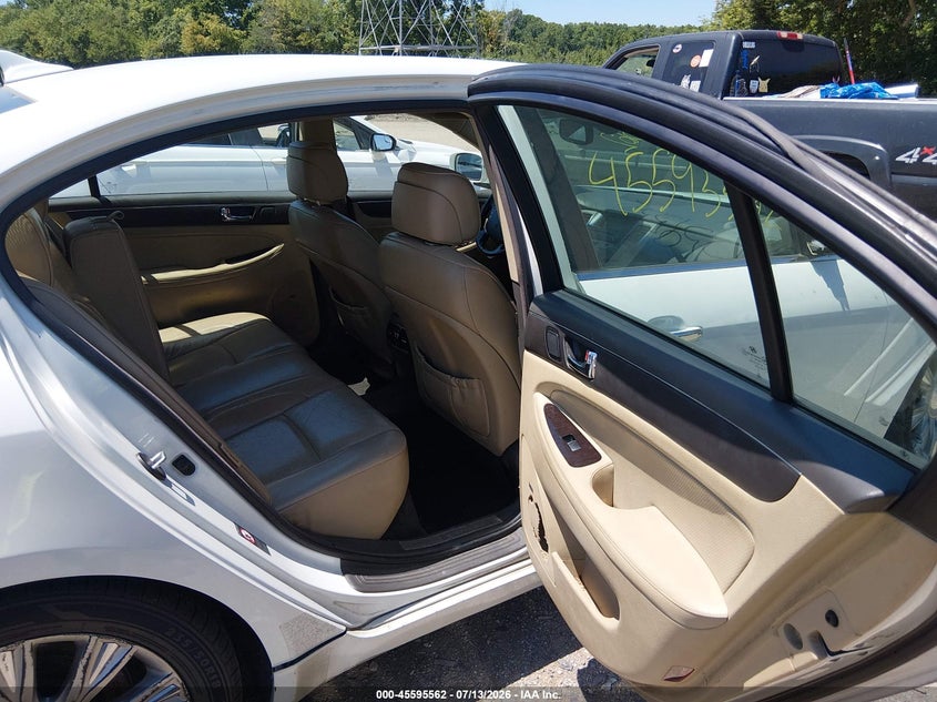 2009 Hyundai Genesis 3.8 VIN: KMHGC46E19U043215 Lot: 45595562