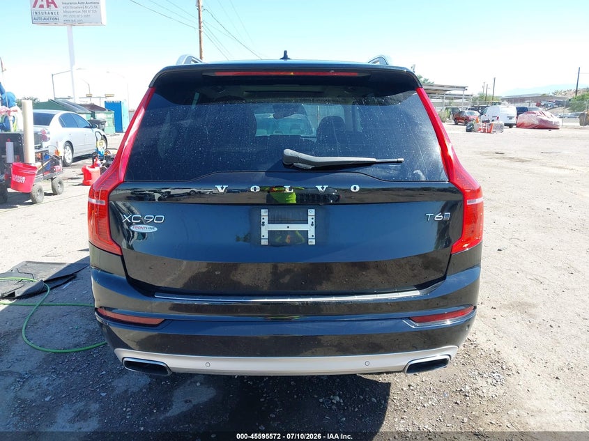 2016 Volvo Xc90 T6 Momentum VIN: YV4A22PKXG1085707 Lot: 45595572