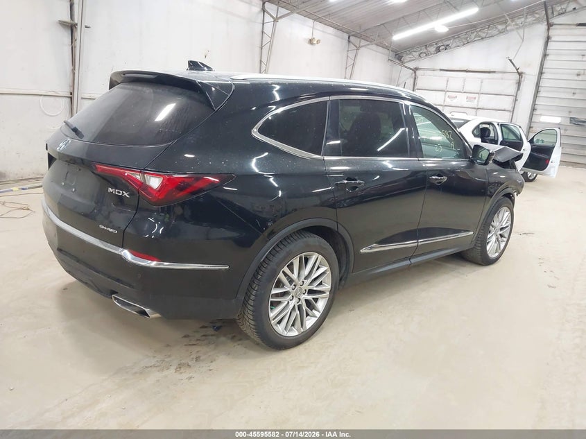 Vin: 5j8ye1h41pl007201, lot: 46093959, acura mdx advance 20234